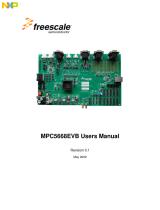 Freescale Semiconductor freescale MPC5668EVB User manual