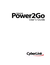 CyberLink Power2Go 7.0 Owner's manual