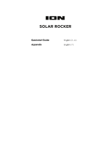 iON Solar Rocker User manual