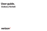 Samsung Electronics SM-N950UZKAXAA User manual