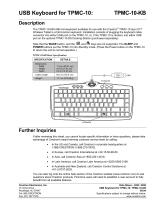 Crestron TPMC-10-KB User manual