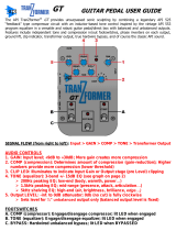 API Audio Tranzformer GT Owner's manual