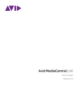 Avid MediaCentral 2.0 User guide