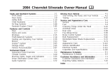 Chevrolet Silverado 1500 2004 Owner's manual