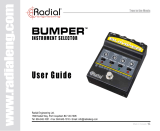 Radial Engineering Bumper Owner's manual