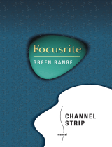 Focusrite Green 5 Channel Strip User guide