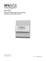 Robertshaw SMART 4000 Commercial Multi-stage HVAC Controller User manual