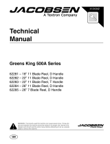 Jacobsen Greens King 500A Series Owner's manual