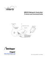 Legrand MR232 Wireless Miro RS232 Interface, Network Controller Protocol and Command Installation guide