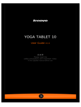 Lenovo Yoga Tab 10 User manual