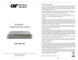 Omnitron Systems Technology iConverter 19-Module Chassis Owner's manual