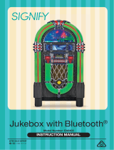 Signify Retro Full Size Jukebox Owner's manual