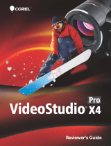 Corel VideoStudio Pro X4 User guide