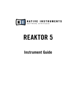 Native Instruments Reaktor 5 User guide
