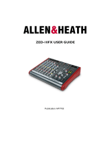 ALLEN & HEATH ZED-10FX series User manual