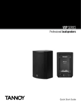 Tannoy VXP 15HP Quick start guide