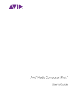 Avid Media Composer First User guide