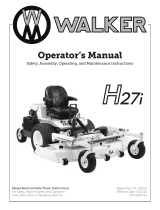 Walker H27i User manual