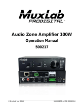 MuxLabAudio Zone Amplifier 100W
