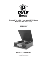 Pyle PTT25UBT Owner's manual