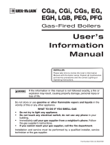 Weil Mclain LGB Commercial Gas Boiler User manual