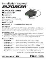 ENFORCER SK-910RAVQ Owner's manual