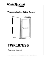 KoldFront TWR187E User manual