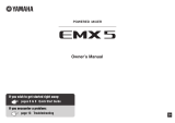 Yamaha EMX 5 User manual