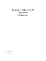 Highpoint RocketStor 6314A User guide