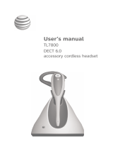 AT&T TL7800 User manual