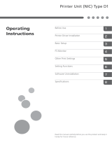 Ricoh DD 5450 Operating instructions