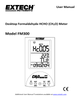 Extech Instruments Extech FM300 User manual