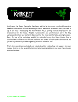Razer Kraken Pro | RZ04-00870 & FAQs Owner's manual