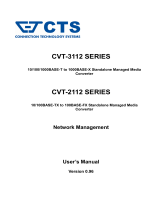 CTS CVT-3112 User manual