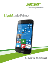 Acer Liquid Jade Primo - S58 User manual