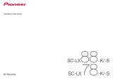 Pioneer SC-LX88 User manual