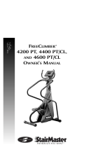 Stairmaster 4600 PT/CL User manual