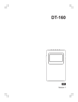 Sangean DT-160 User manual