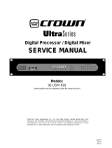 Crown IQ-USM 810 User manual