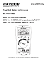 Extech Instruments EX363 User manual