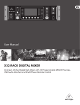 Behringer X32RACK User manual