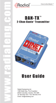 Radial Engineering DiNET DAN-TX User manual