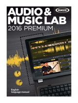 MAGIX Audio & Music Lab 2016 Premium User manual