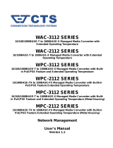 CTS WAC-3112 User manual