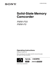 Sony PMW-F55 User manual