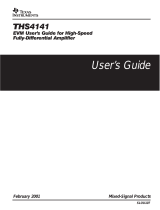 Texas Instruments THS4141 User manual
