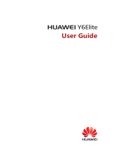 Huawei Y6 Elite User manual