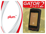 PLum Mobile Gator Plus 2 User manual