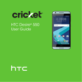 HTC Desire 550 Cricket Wireless User manual