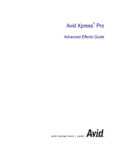 Avid Xpress Xpress Pro 5.2 User guide